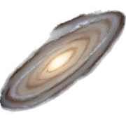 milky way galaxy sticker