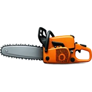 Chainsaw sticker