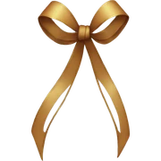 Bow sticker