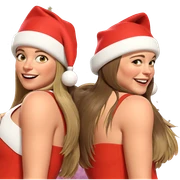 christmas fun with friends sticker