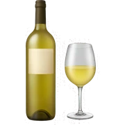 White wine sticker