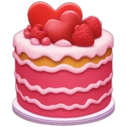 love-cake sticker