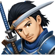 Samurai Defender sticker