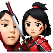 Battle-Ready Samurai sticker