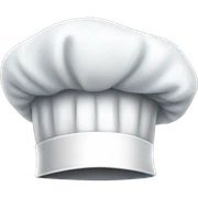 chef's hat sticker