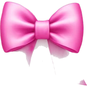 Pink bow  sticker