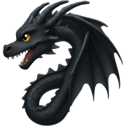 Black Dragon sticker