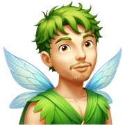 Male Fairy  sticker