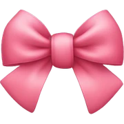 just a cute bow sticker