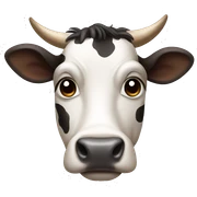 cow sticker