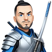 Modern Samurai sticker