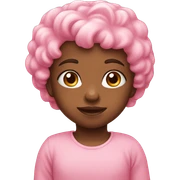cute heart baby pink sticker