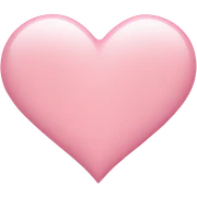 Corazón light Pink sticker