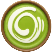 matcha latte sticker