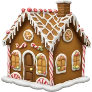 Gingerbread house sticker