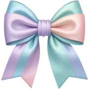 Aesthetic bow sticker