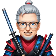 Daring Samurai sticker