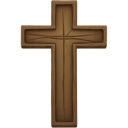 Cross sticker