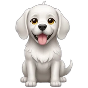 perro con alas sticker