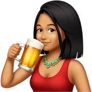 Cerveza Drinker sticker