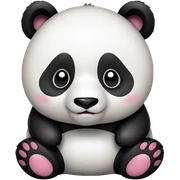 Panda sticker