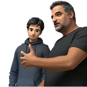 boys in black shirts meme sticker