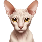 sphynx cat sticker
