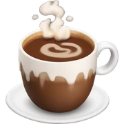 hot choclate sticker
