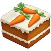 Carrot cake sticker