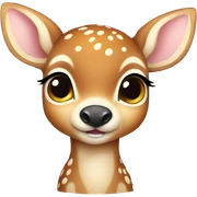 baby deer  sticker