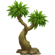 Dragon trees sticker