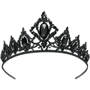 Black tiara sticker