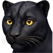 ￼pantera negra  sticker
