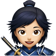 Warrior Samurai sticker