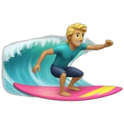 SURFING  sticker