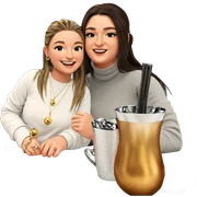 smiling girls with jewelry indoors sticker