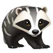 Badger sticker
