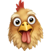 Chicken sticker