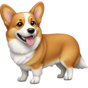 Corgi sticker
