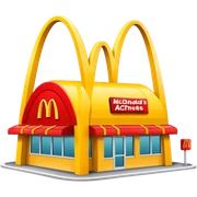 Mcdonalds sticker