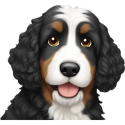 Bernedoodle sticker