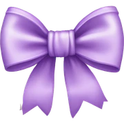 Bow emoji sticker