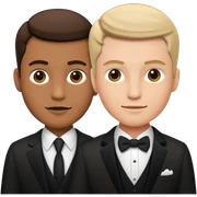 Combine these emojis.🤵and🤵 sticker
