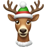Christmas Raindeer  sticker