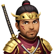 Samurai Leader sticker