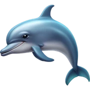 Dolphin with Baby  sticker