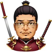 Samurai Leader sticker
