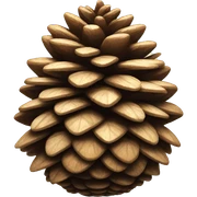 Pinecone sticker