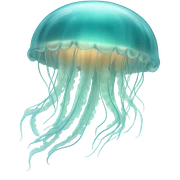 Jellyfish sticker