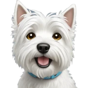 westie sticker